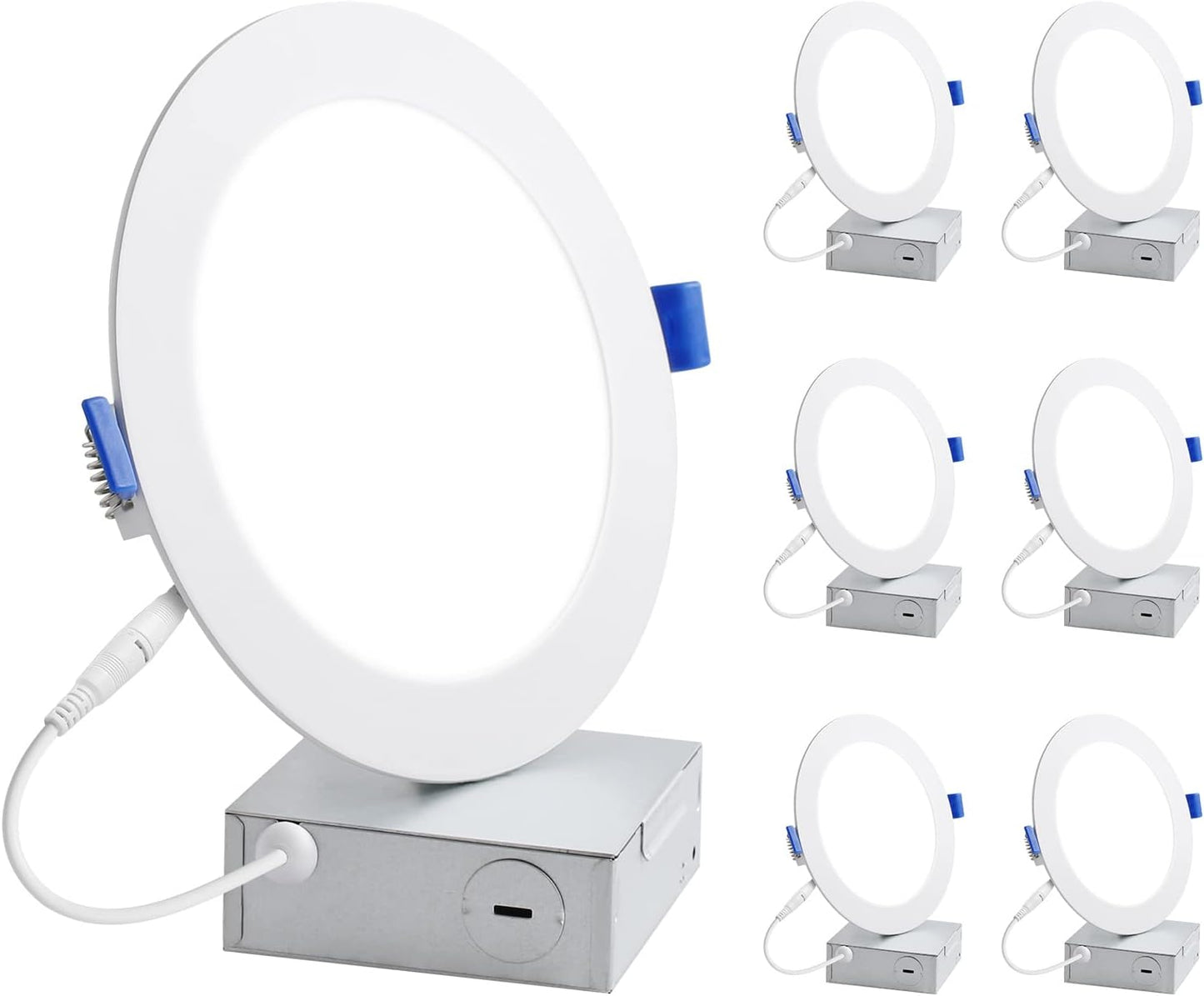 Lepro 6 Pack LED Recessed Lighting Daylight White