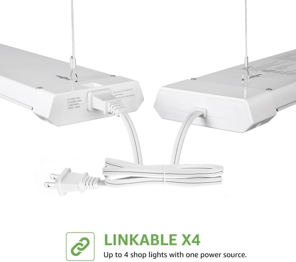 Lepro 6 Pack 4ft LED Shop Lights
