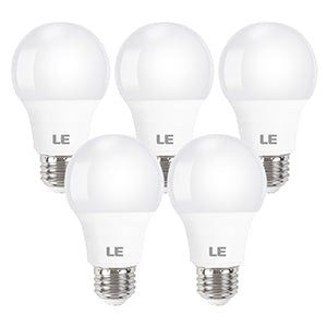 Lepro A19 LED Light Bulb, 2700K Warm White, 800 Lumens, E26 Medium Base, Non-Dimmable, 9W (60W Equivalent)