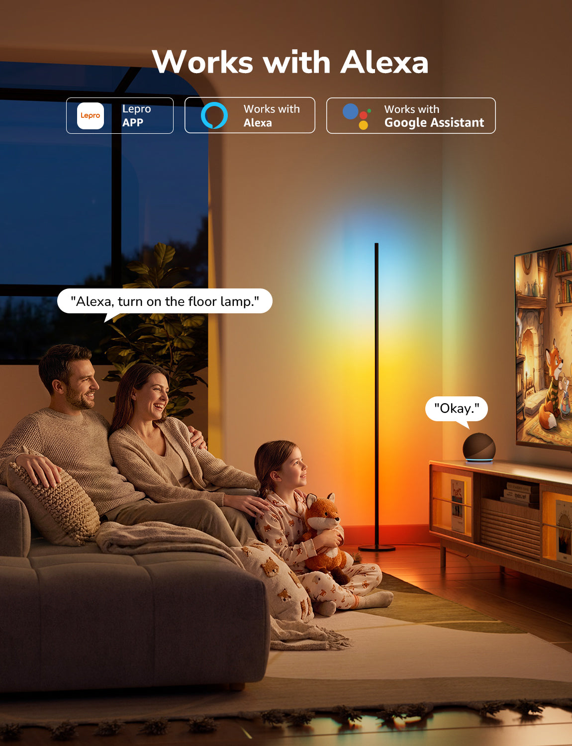 Lepro OE1 AI Floor Lamps – Lepro US
