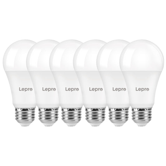Lepro A19 Dimmable LED Light Bulbs, E26 Base, 14W (100W Equivalent), 1500 Lumens, 5000K Daylight, UL Listed