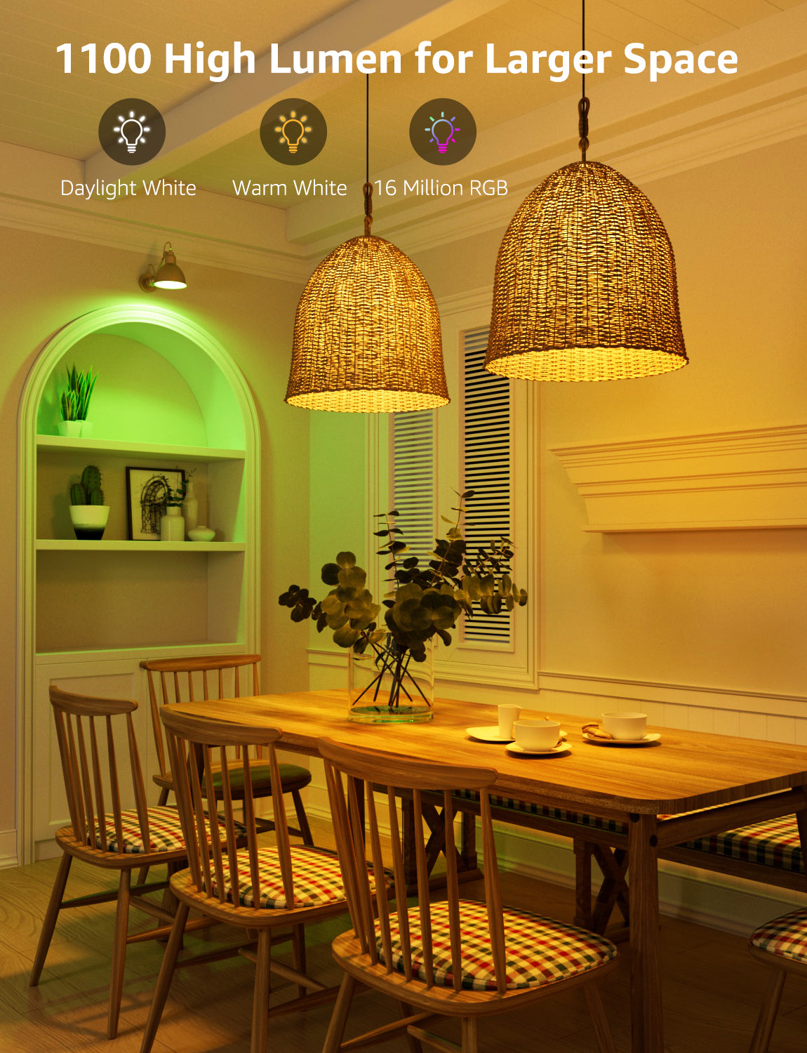 Lepro B2 AI Smart Light Bulbs