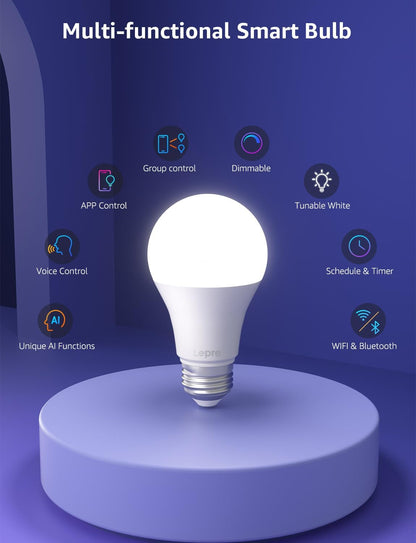 Lepro B1 AI Smart Light Bulbs