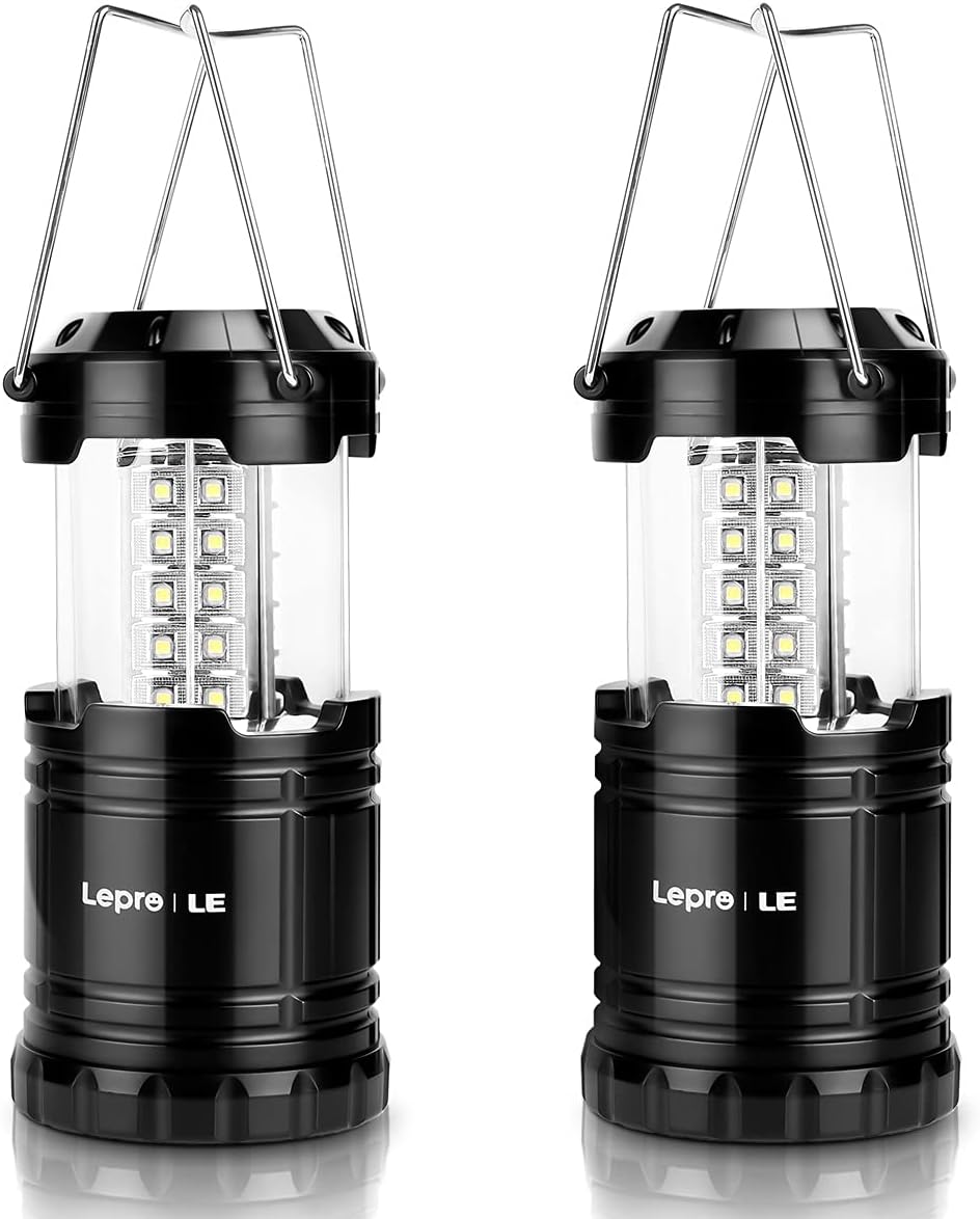 Lepro LED Camping Lantern 2-Pack