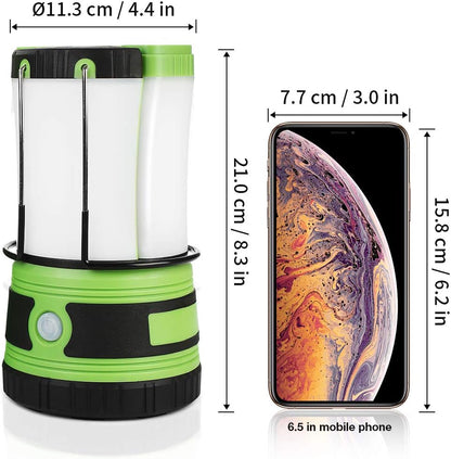 Lepro LED Camping Lantern Rechargeable or Battery Powered
