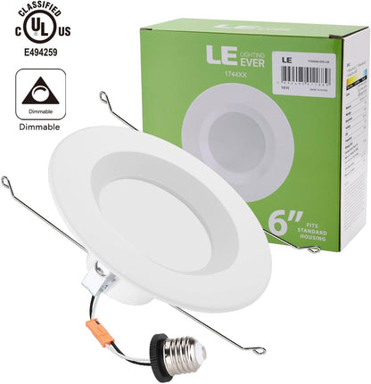Lepro 8 Pack 6 Inch LED Downlight