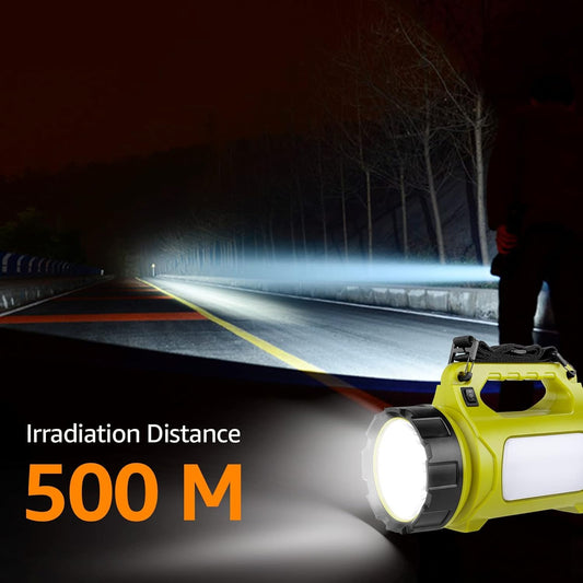 Lepro Rechargeable LED Searchlight (1000 Lumens, 5 Light Modes, Waterproof)