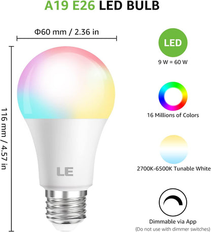 LE Color Changing Light Bulbs