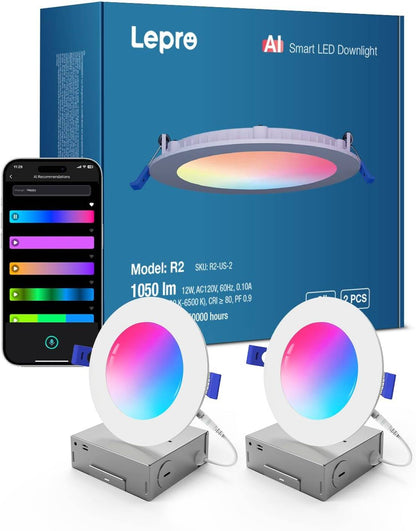 Lepro R2 AI LED Recessed Light