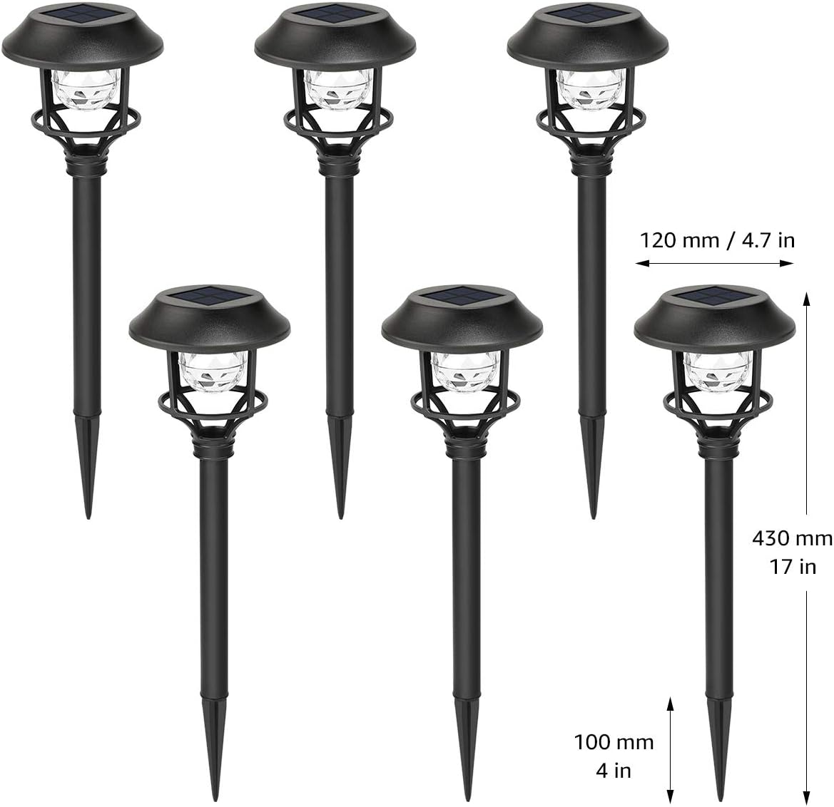 Lepro Solar Garden Lights (6-Pack)