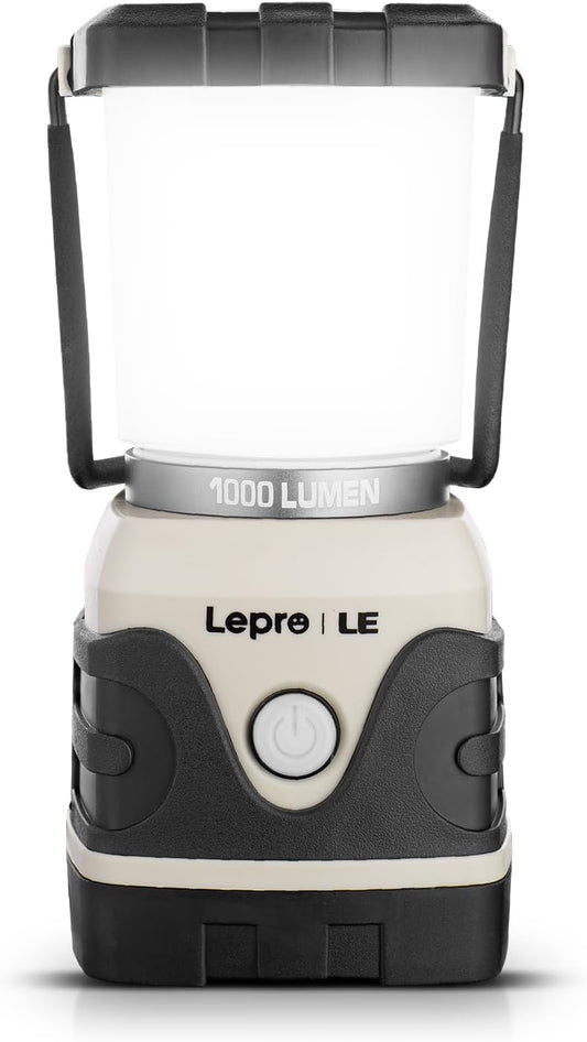 Lepro Battery Powered LED Camping Lantern (Waterproof, 1000LM, 4 Lighting Modes)