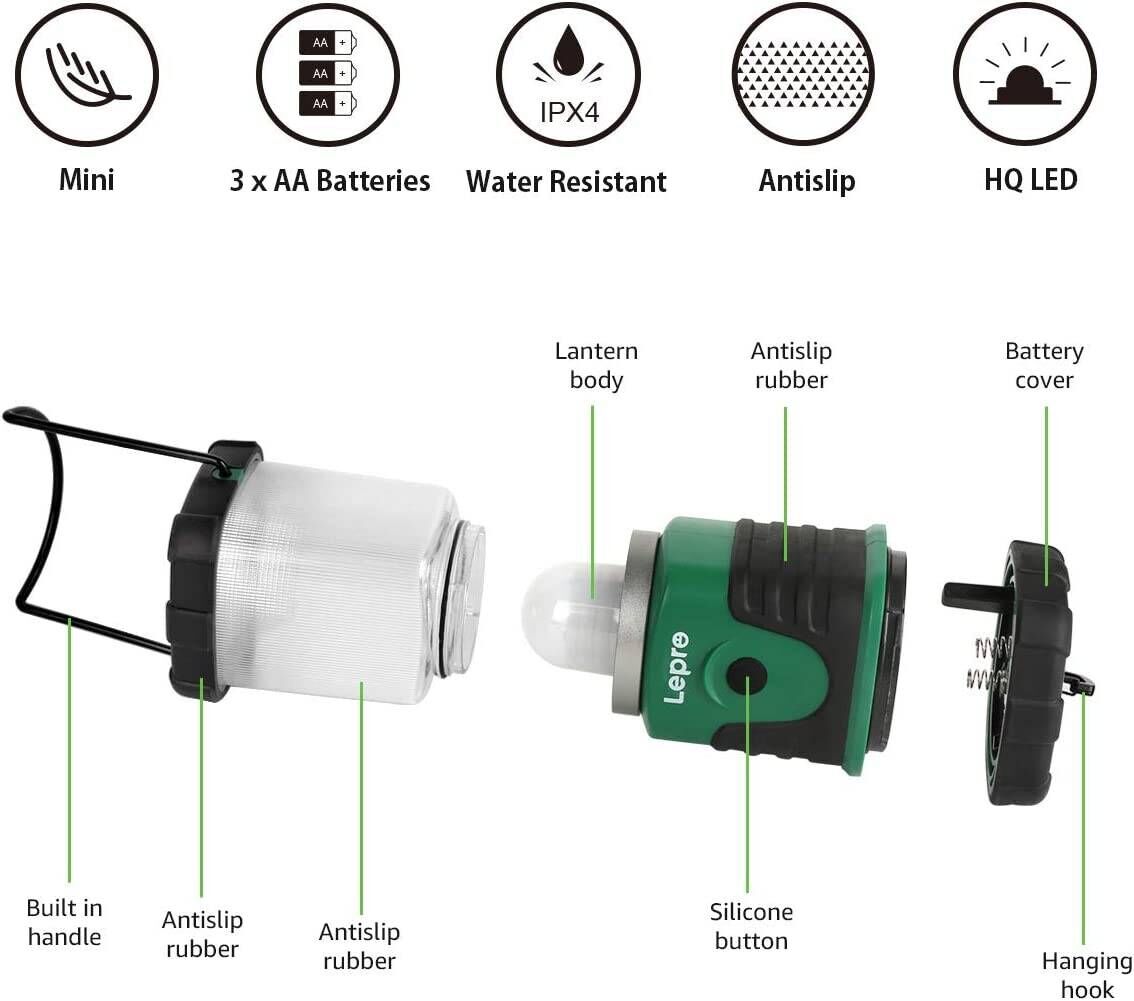 Lepro Mini LED Camping Lantern