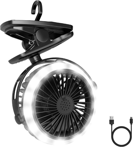 Lepro Camping Lantern with Camping Fan