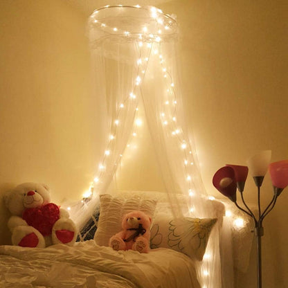 LE Decorative Copper Wire Lights (33ft, 100 LEDs, Waterproof)