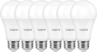 Lepro A19 Dimmable LED Light Bulbs, E26 Base, 14W (100W Equivalent), 1500 Lumens, 5000K Daylight, UL Listed