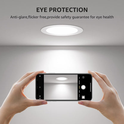 Lepro 6 Pack LED Recessed Lighting Daylight White