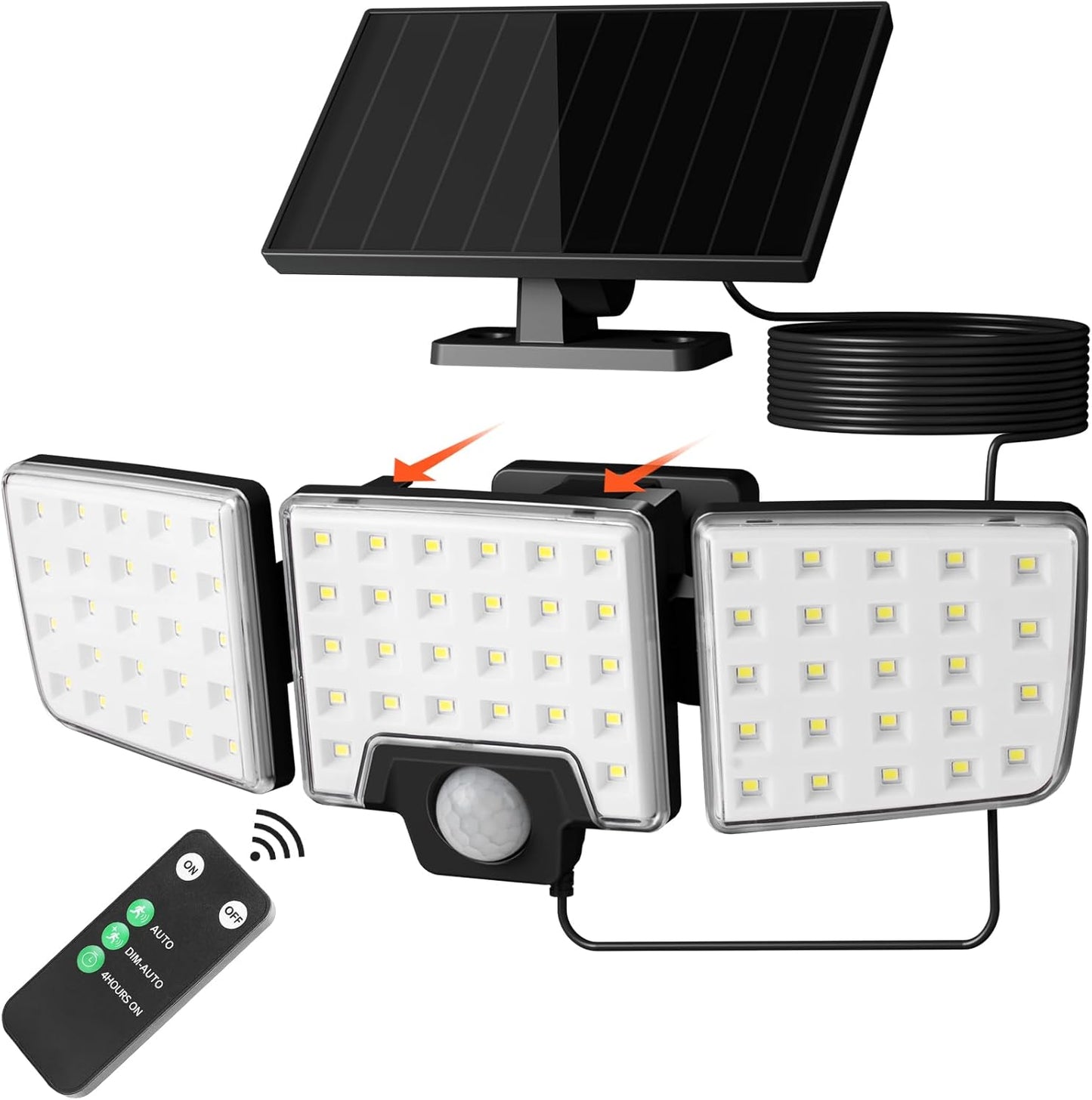 Lepro Outdoor Solar Security Lights with Motion Sensor