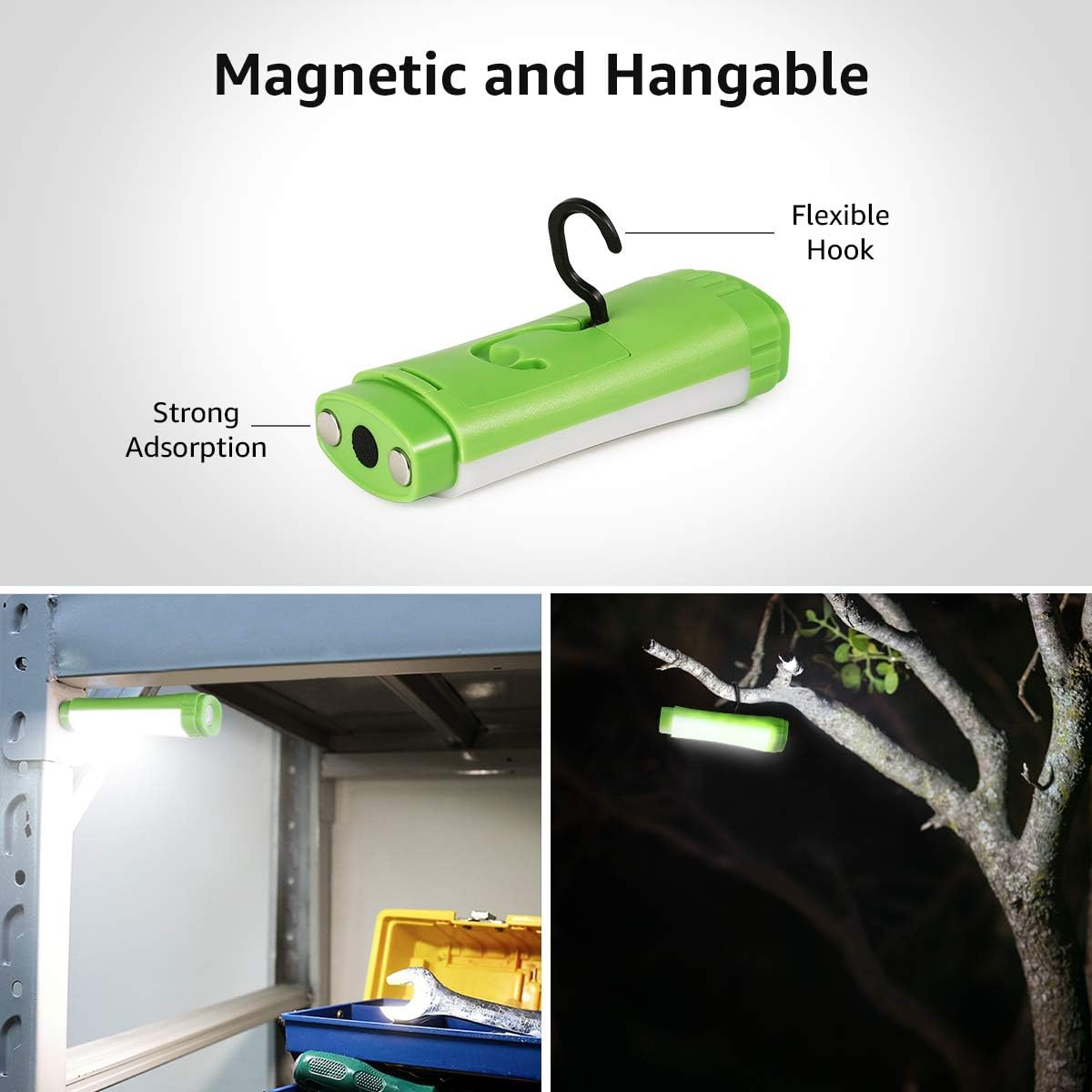 Lepro LED Camping Lantern Rechargeable or Battery Powered