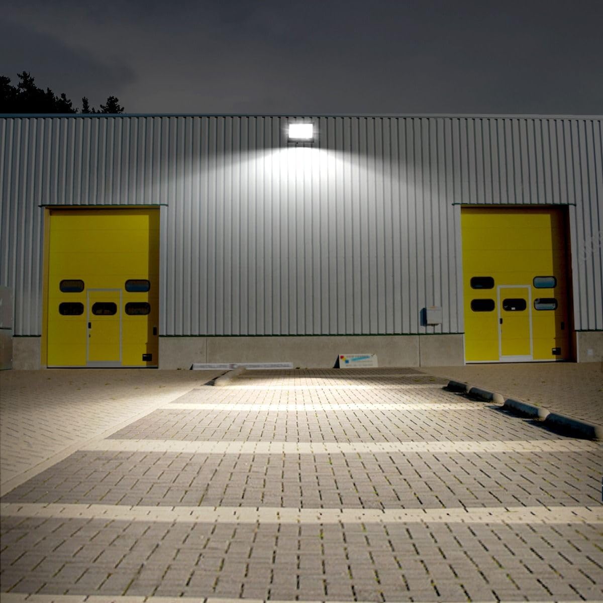 Lepro Outdoor LED Flood Light (100W, 10000LM, 5000K Daylight White)
