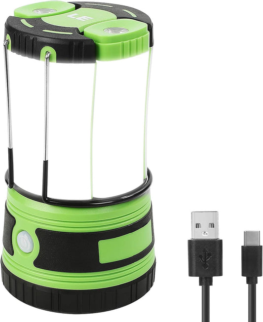 Lepro LED Camping Lantern Rechargeable or Battery Powered