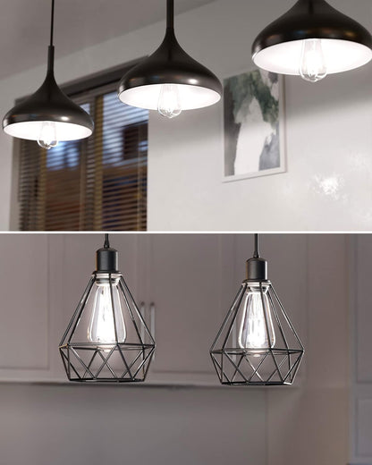 Lepro ST19 Vintage Edison LED Bulbs, Dimmable, E26 Base, 8W (60W Equivalent), 800 Lumens, 4000K Cool White, Clear Glass