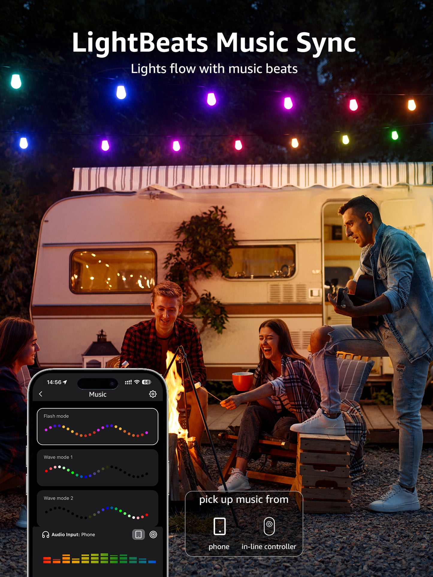 Lepro ZB1 AI-Powered Smart Outdoor String Lights