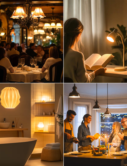 LightVioce A19 Dimmable LED Light Bulbs