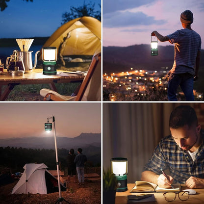 Lepro Battery Powered Camping Lantern (1500LM, Waterproof)