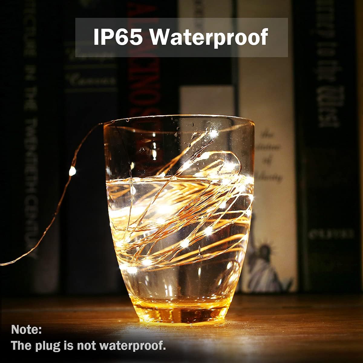 LE Decorative Copper Wire Lights (66ft, 200 LEDs)