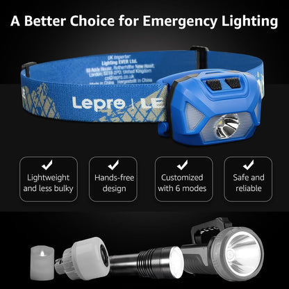 Lepro Battery Powered Headlamp