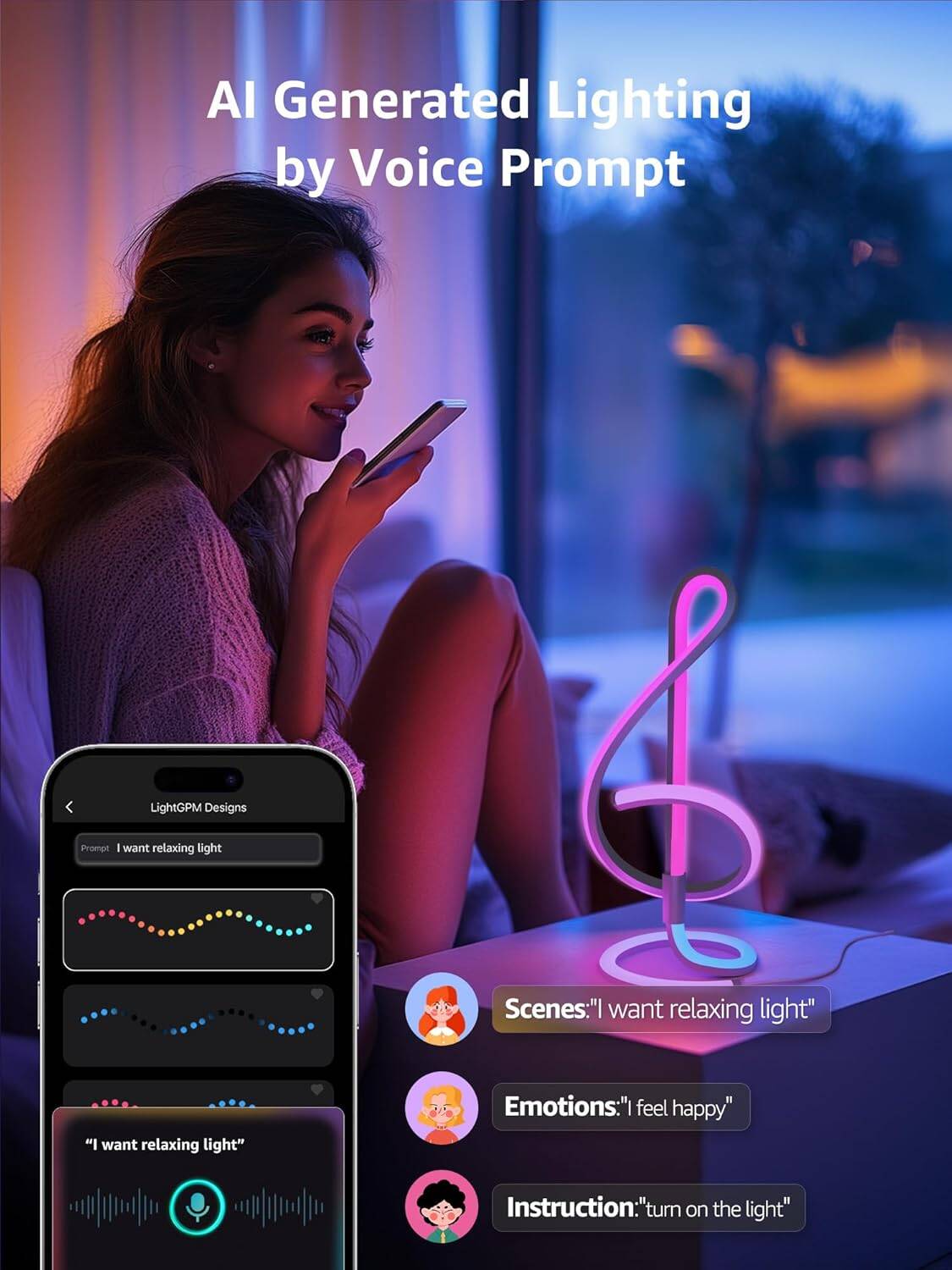 Lepro TB2 AI Smart Table Lamp