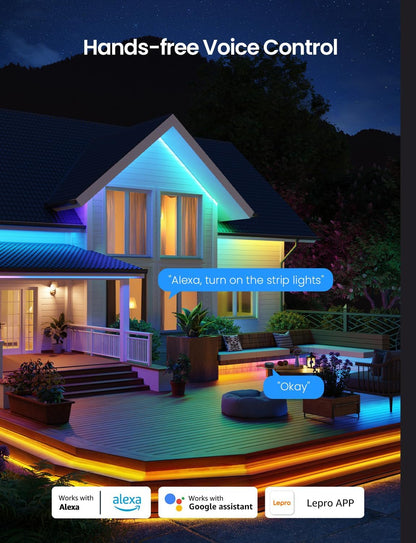 Lepro SW1 AI Smart Outdoor LED Strip Lights