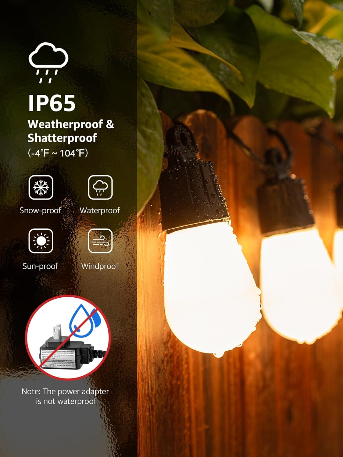 Lepro ZB1 AI-Powered Smart Outdoor String Lights
