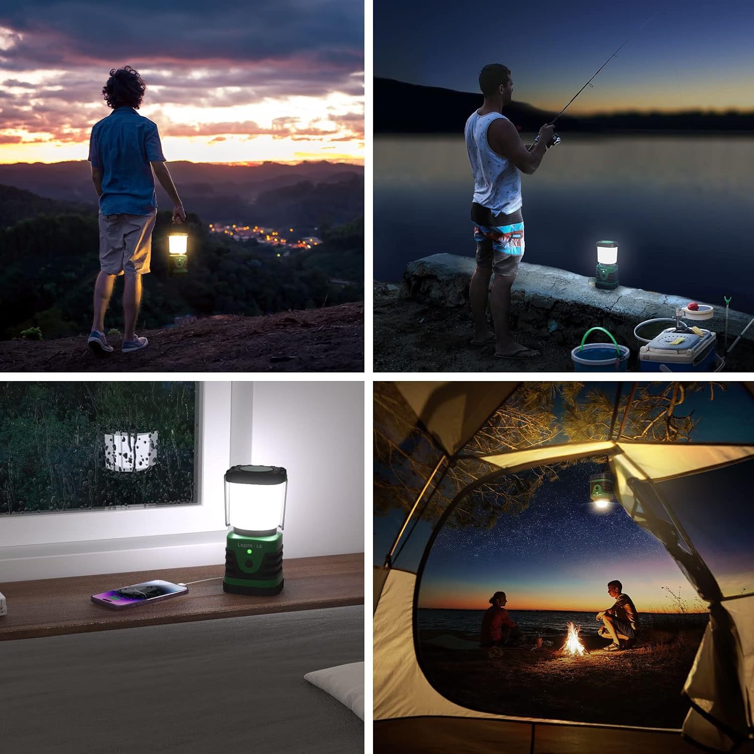 Lepro Rechargeable LED Camping Lantern (1000LM)