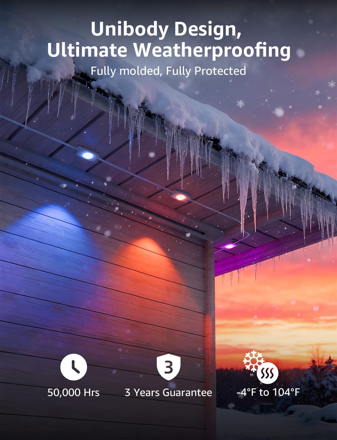 Lepro EE1 AI-Powered Permanent Outdoor Lights