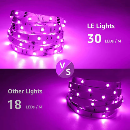 Lepro 32.8ft Waterproof RGB LED Strip Lights Kit
