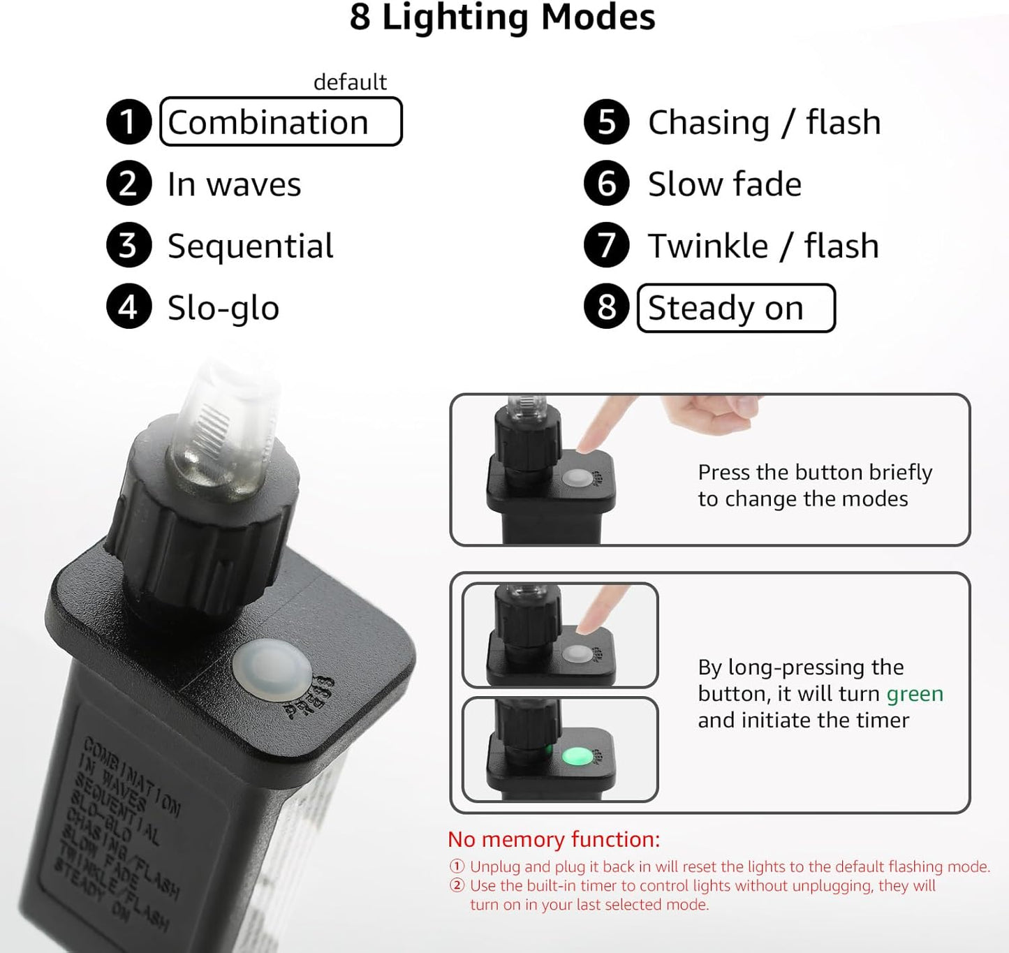 LE LED Rope Light with Timer