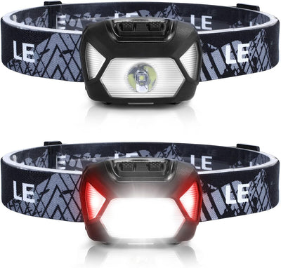 Lepro Battery Powered Headlamp (Black)