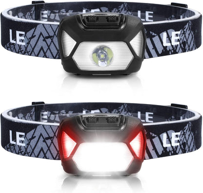Lepro LED Headlamp Flashlights (Black)