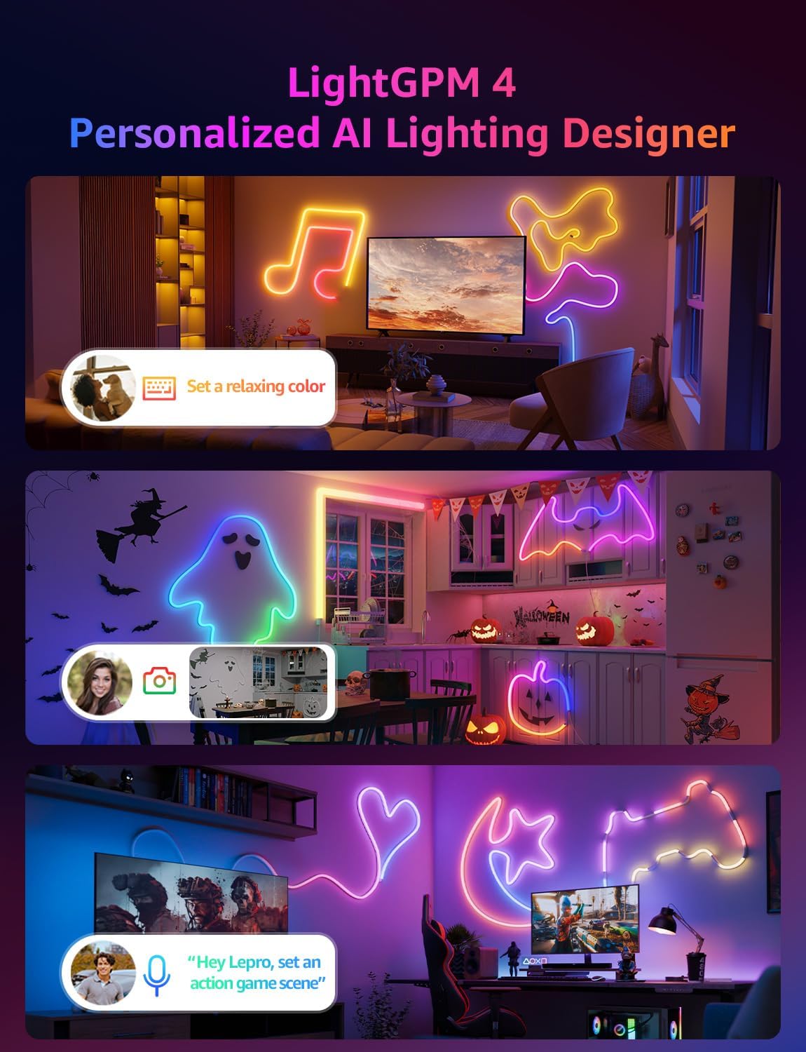 Lepro N1 AI Smart RGB Rope Lights