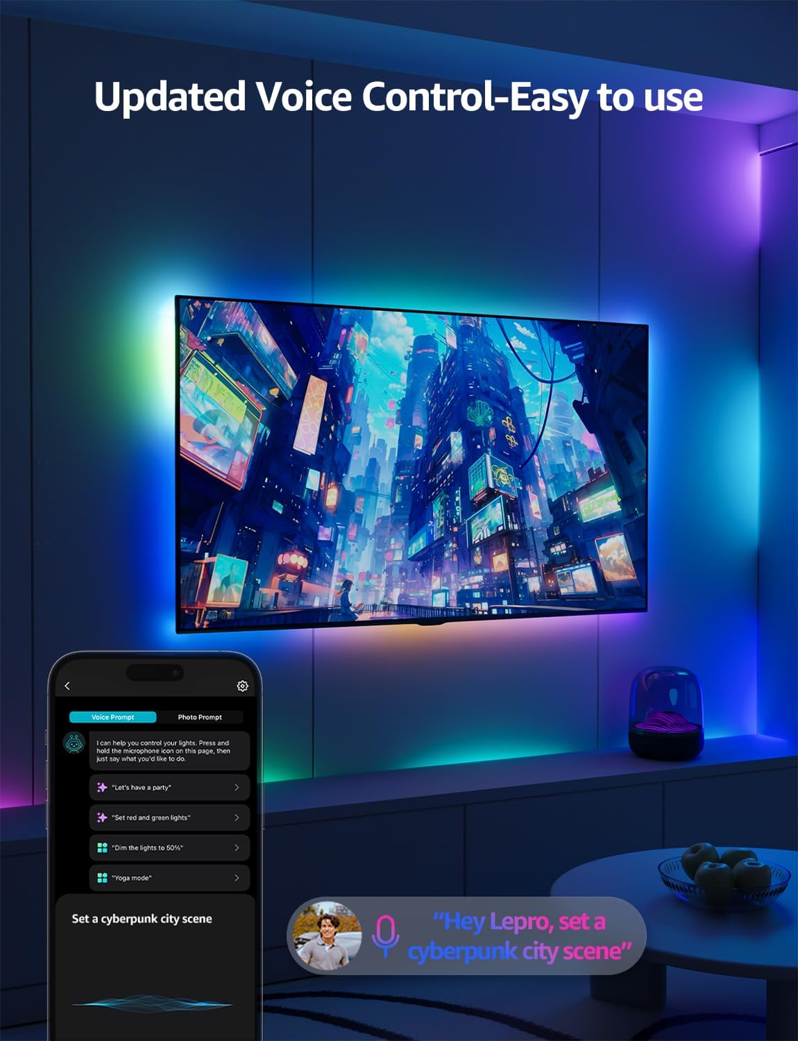 Lepro S1 Smart LED Strip Lights with AI Features