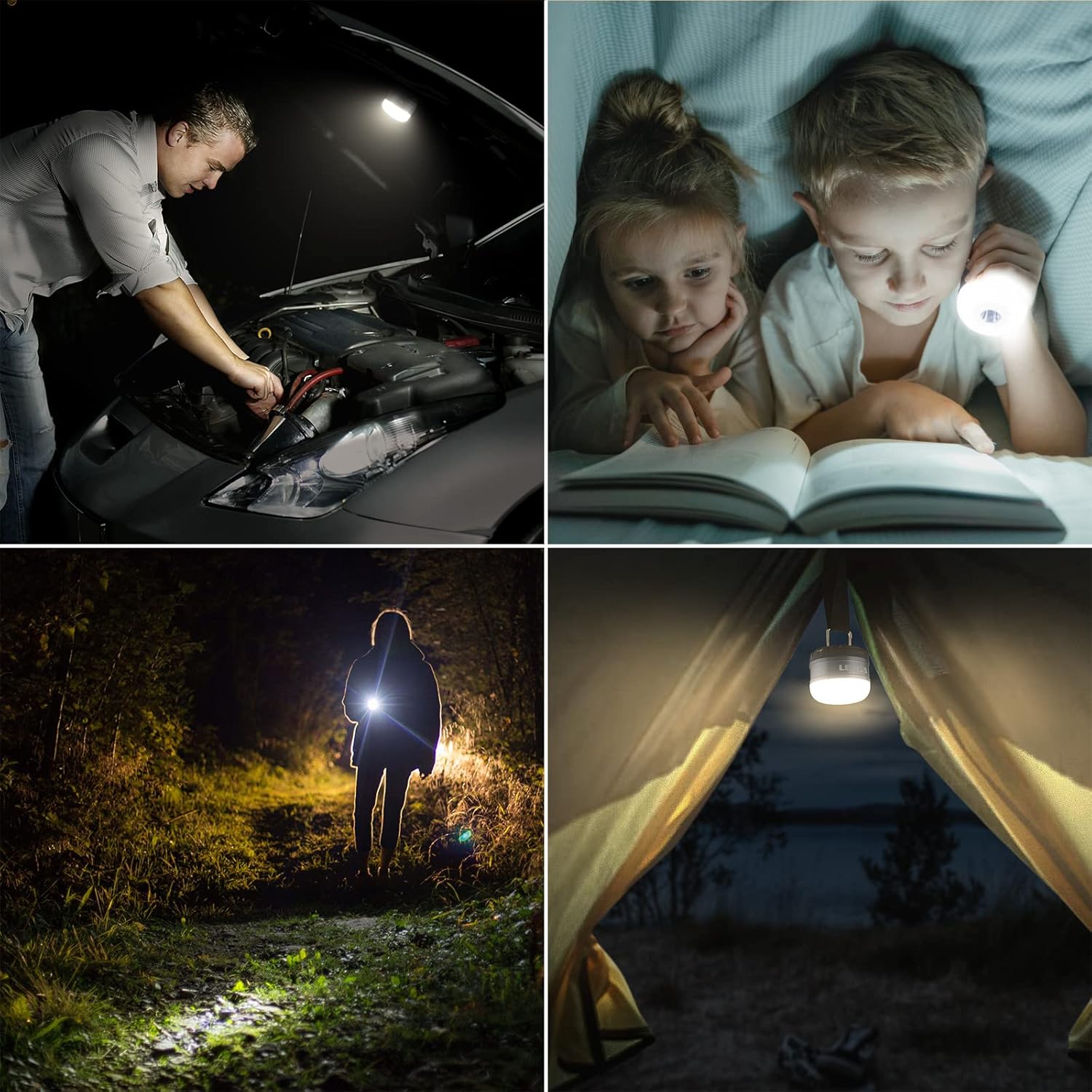LE LED Camping Lantern Rechargeable