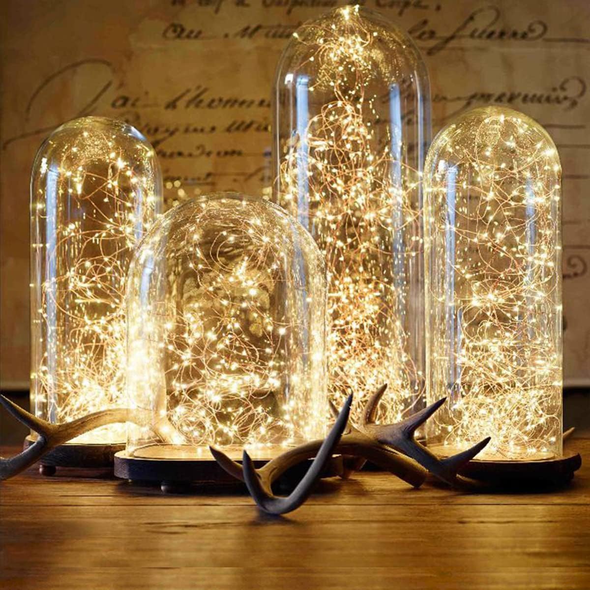 LE Decorative Copper Wire Lights (66ft, 200 LEDs)