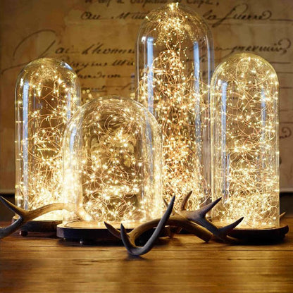 LE Decorative Copper Wire Lights (66ft, 200 LEDs)