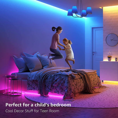 Lepro 32.8ft Waterproof RGB LED Strip Lights Kit