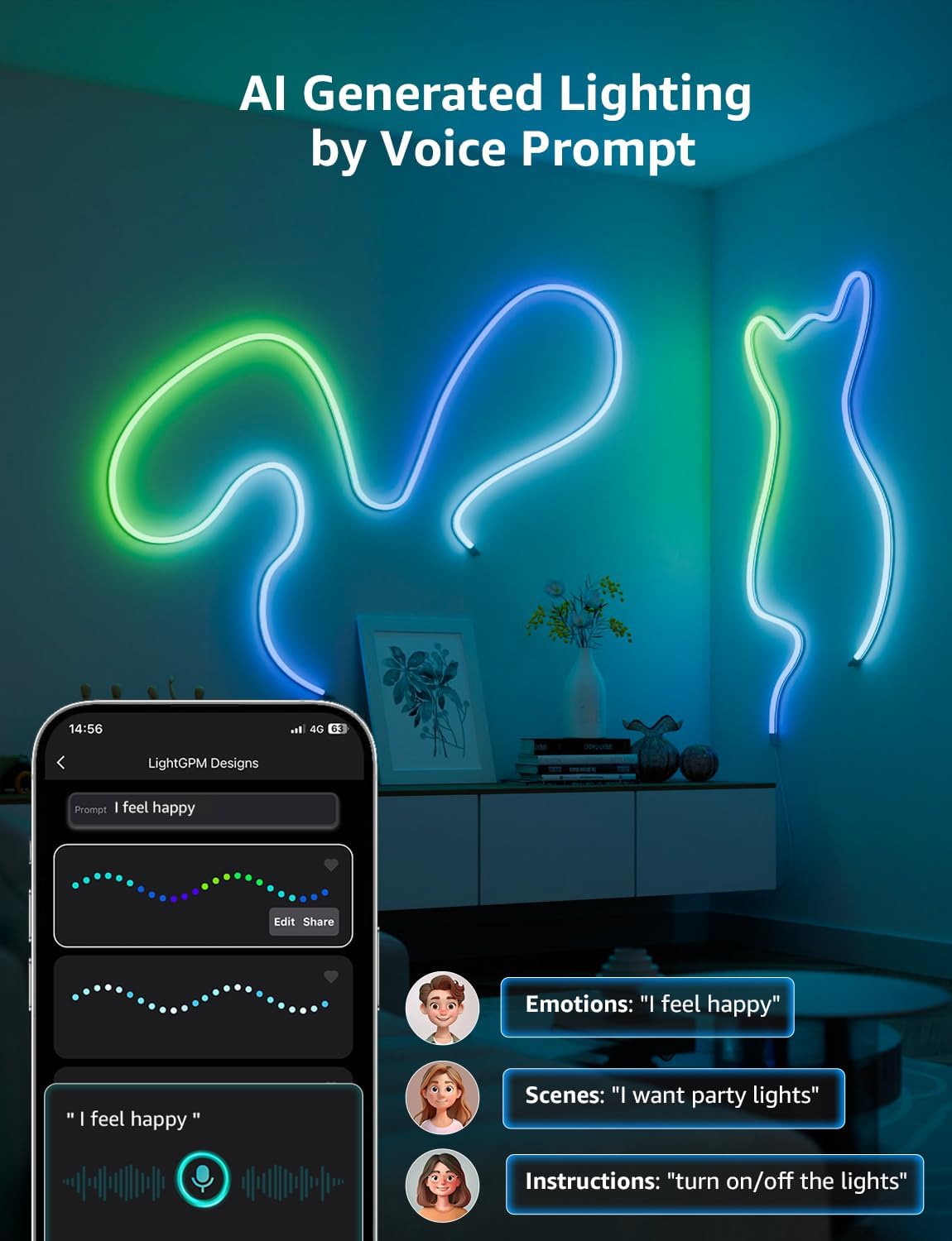 Lepro N1 AI Smart RGB Rope Lights