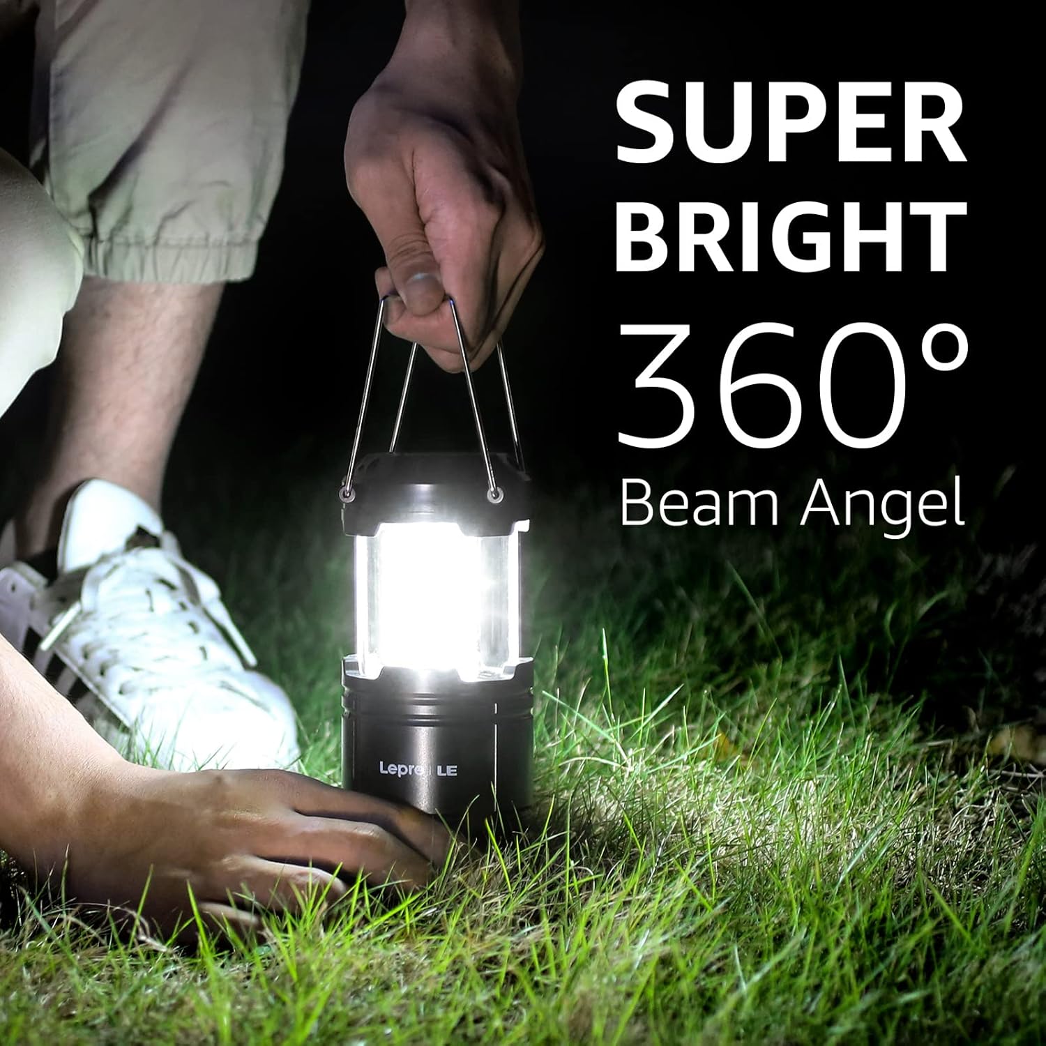 Lepro LED Camping Lantern 2-Pack