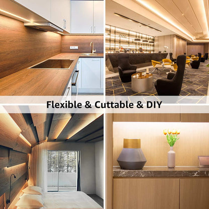 Lepro LED Strip Light (32.8ft, Warm White)