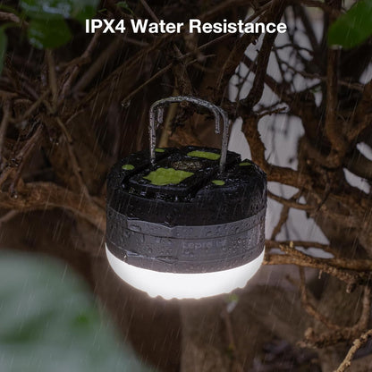 Lepro LED Camping Lantern (Rechargeable & Waterproof, with 5 Adjustable Brightness Levels)