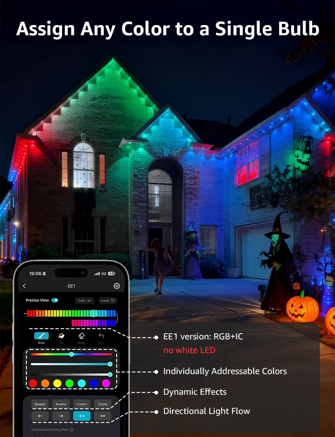 Lepro EE1 AI-Powered Permanent Outdoor Lights